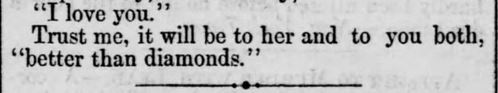 Kristin Holt | Victorians Say "I Love You," from Straunton Spectator of Straunton, Virginia on September 25, 1866. Part 3 of 3.