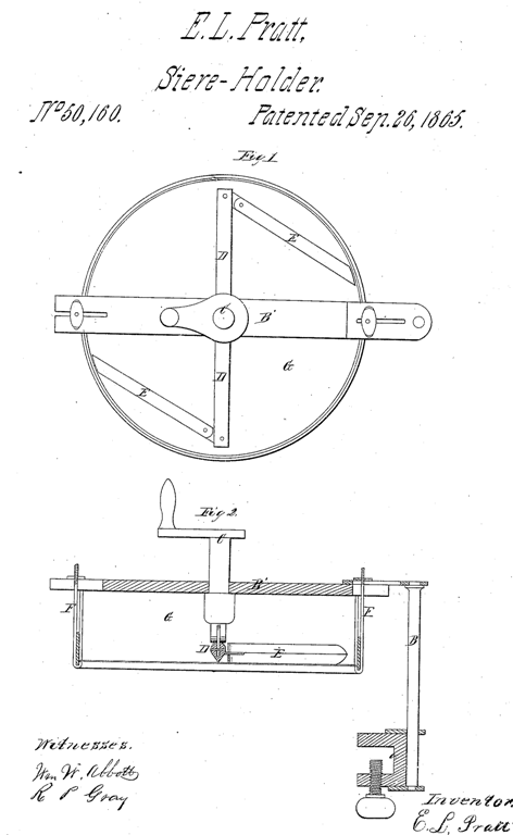 Kristin Holt | Victorian Cooking: The Sifter ~ An American Victorian Invention? U.S. Patent No 50,165 awarded on September 26, 1865 to inventor E.L. Pratt of Boston, Mass., for a sieve-holder.