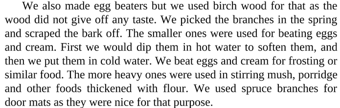 Kristin Holt | Victorian Cooking: Rotary Egg Beater ~ In Time for Angel's Food Cake? "We made egg beaters... used birch wood for that as the wood did not give off any taste. ...the smaller ones were used for beating eggs and cream." Writings of Farm Women, 1840-1940.