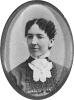 Kristin Holt | Female Dentists (1889): Man Haters Without Maternal Instincts. Vintage photo of Jennie Kollock Hilton, first woman graduate of University of Michigan's Dental Program (1881). 