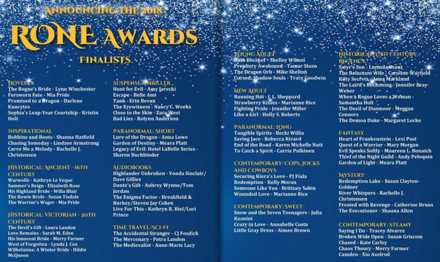 InD'Tale Announces the 2018 RONE Awards Finalists, including SOPHIA'S LEAP-YEAR COURTSHIP by Kristin Holt.