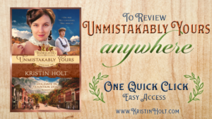 Kristin Holt | One Quick Click to review Unmistakably Yours