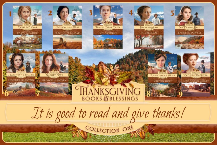 Kristin Holt | Guest Post: I Love a Good Challenge, by Caryl McAdoo. Image: Thanksgiving Books & Blessings, Collection One.