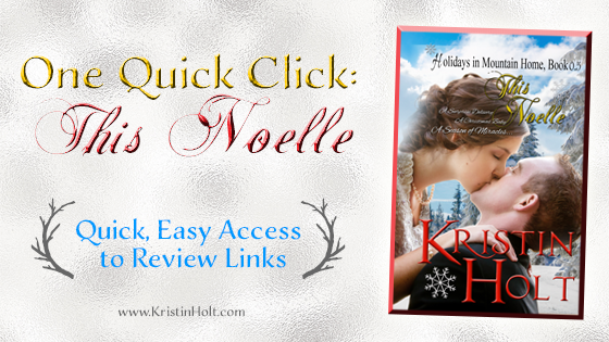 Kristin Holt's website offers a One Quick Click page (with all available links) allowing readers to find and access anywhere they might wish to review this title: THIS NOELLE.