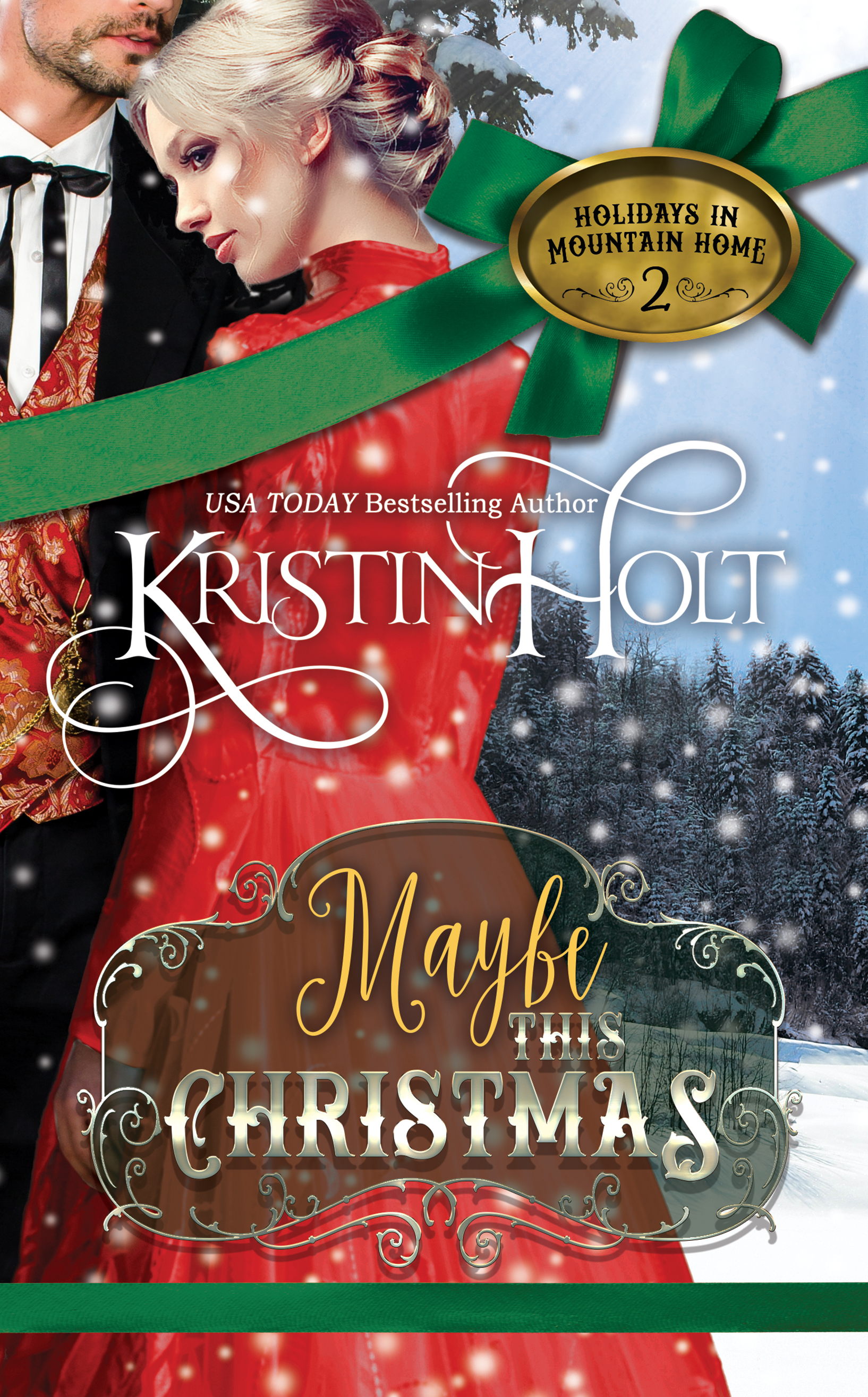 Kristin Holt | eBook Cover artwork: Maybe This Christmas