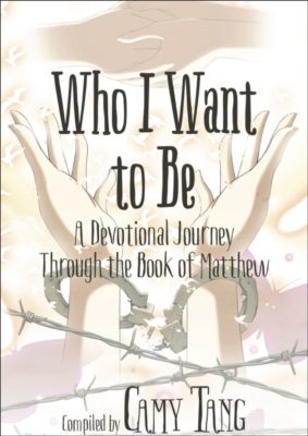 Kristin Holt | Book Description: Who I Want to Be. Image: Original Cover Art: Who I Want To Be: A Devotional Journey Through the Book of Matthew, by 31 Christian Authors, Including Kristin Holt.