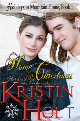 Former Cover Art Image: Home for Christmas by USA Today Bestselling Author Kristin Holt