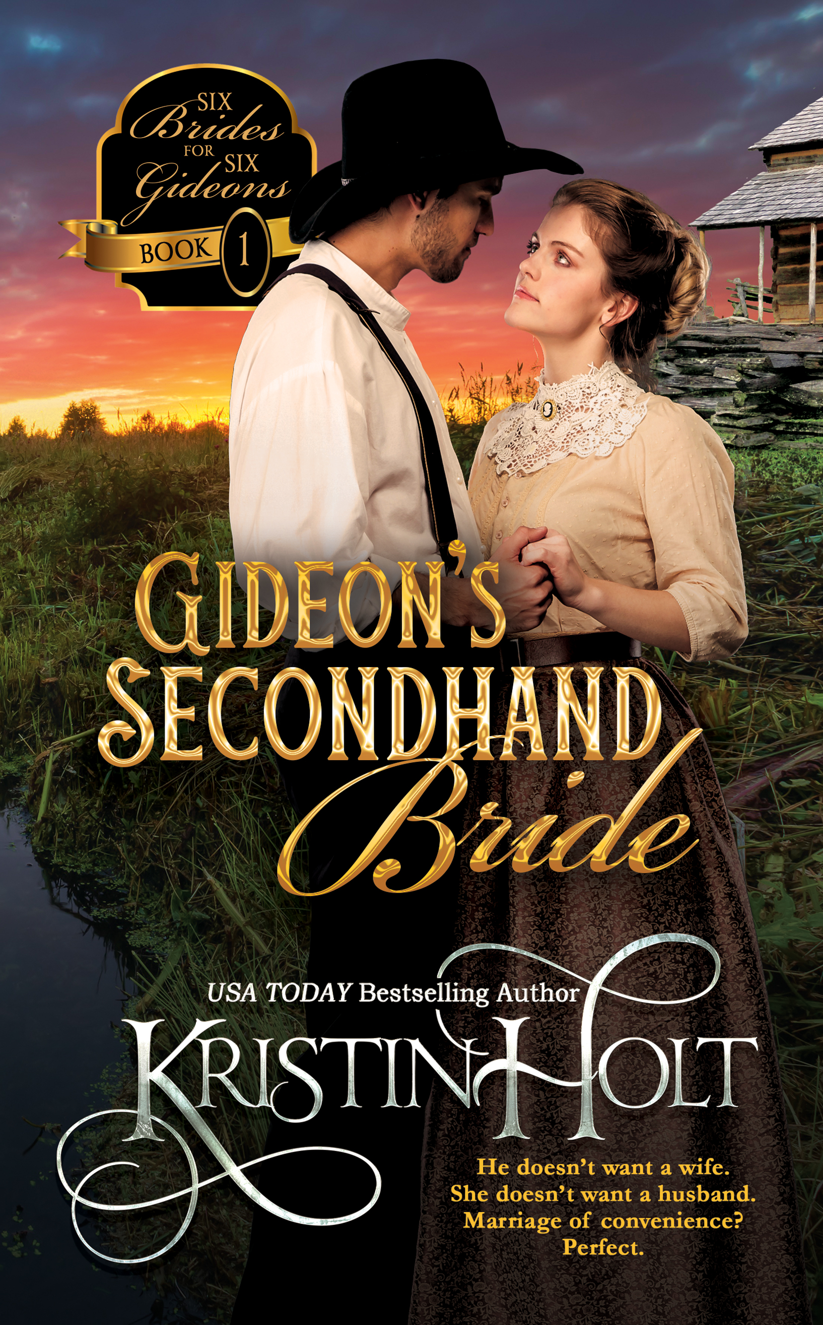 Kristin Holt | eBook Cover Art : Gideon's Secondhand Bride