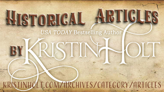 Kristin Holt | Historical Articles