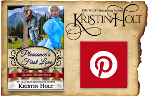 Pinterest Board for Pleasance's First Love by Author Kristin Holt