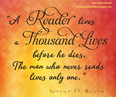 Kristin Holt | Quote: "A reader lives a thousand lives before he dies. The man who never reads lives only one." ~ George R.R. Martin. Styled by Kristin Holt.