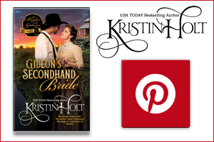 Kristin Holt | Pinterest Board for Gideon's Secondhand Bride