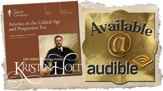 Kristin Holt | Review of AudioBook: America In The Gilded AGe and Progressive Era. This audiobook is available on Audible.