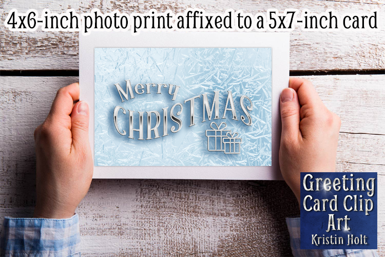 Merry Christmas, Casual, Clip Art Bundle by Kristin Holt, Example 6