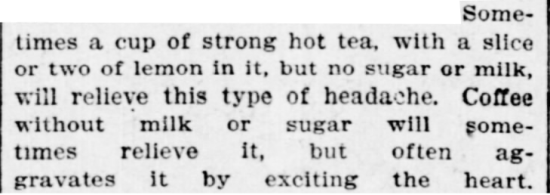 Kristin Holt | Victorian-American Headaches: Part 7. Another snippet from "Such a Headache," published in The Indianapolis Journal on 6 Jan 1901.