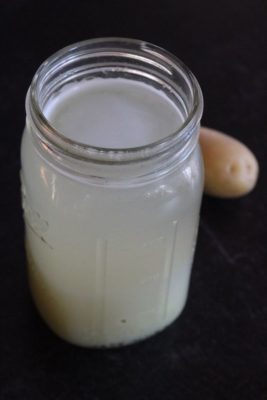 Kristin Holt | DIY Yeast in Victorian America. Photo: Potato Yeast Starter for Baking Bread, via Pinterest (original: Practical Self Reliance)