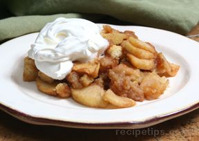 Kristin Holt | Victorian America's Brown Betty. Photo of Apple Brown Betty, courtesy of RecipesTips.com