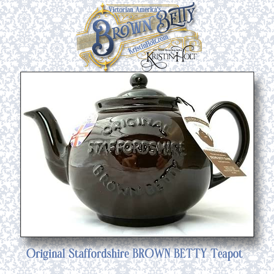 Kristin Holt | Victorian America's Brown Betty. Brown Betty Teapot for sale on Amazon.