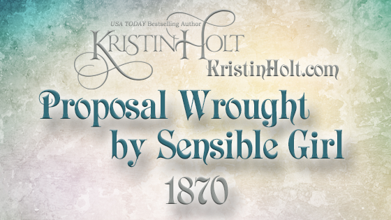 Proposal Wrought by Sensible Girl (1870)