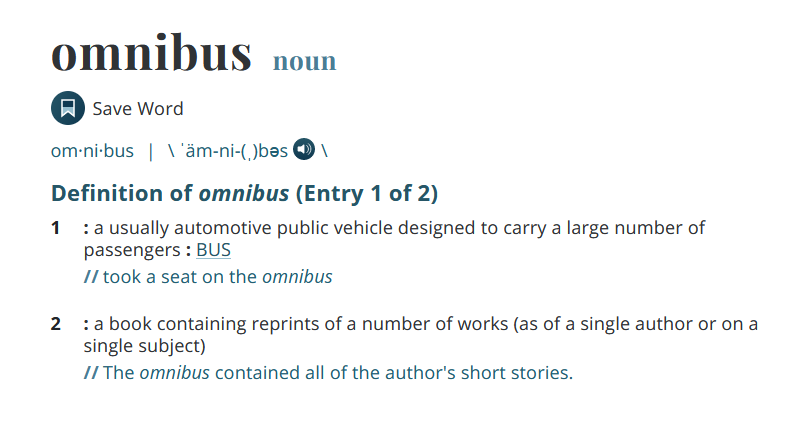 Kristin Holt | Book Description: Christmas Collection. Definition of "omnibus," by Merriam-Webster.com.